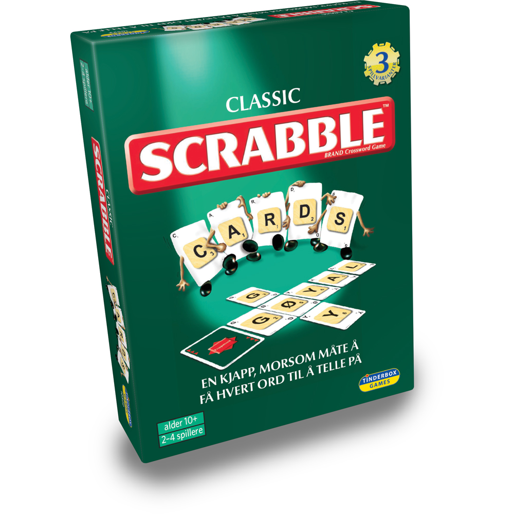 Scrabble kortspill 