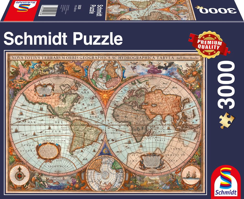 Puzzle - Ancient World Map