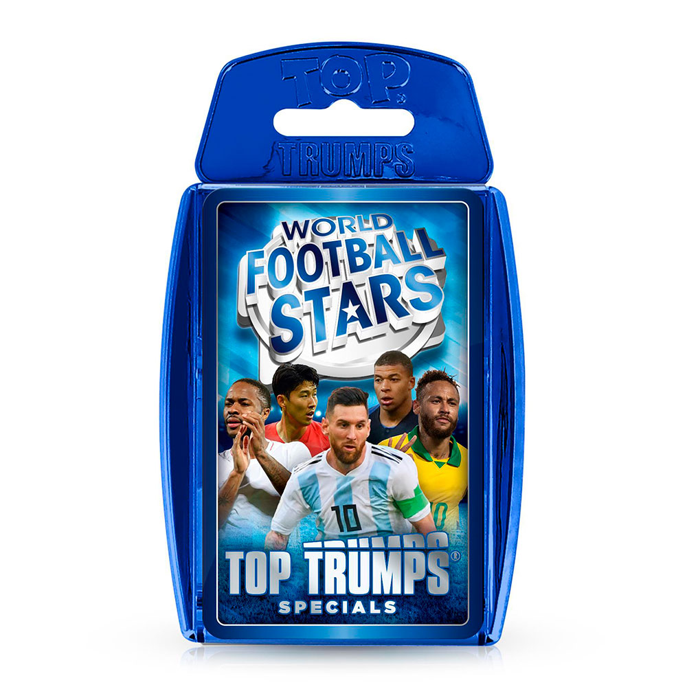 Top Trumps Quiz - World Football Stars Blue