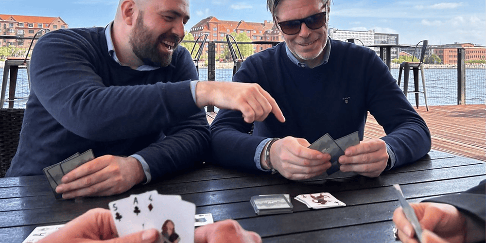 People playing Regicide